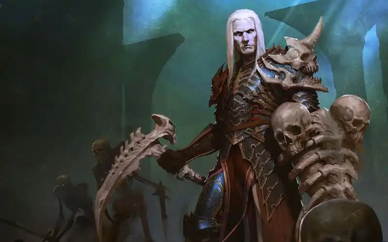 暗黑3270死灵法师拉斯玛套影镰打法单人大秘境速刷演示