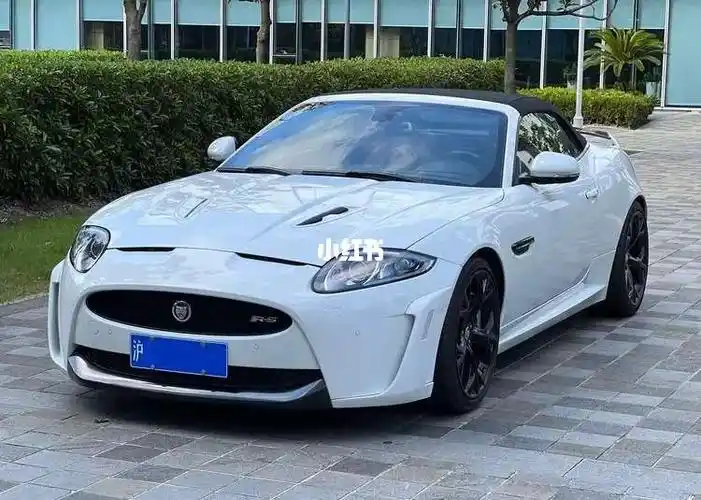 13款捷豹xkr-s 5.0l v8 敞篷版 白外黑红双
