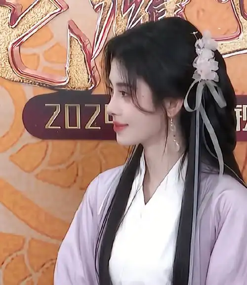 鞠婧祎##鞠婧祎粉色桃花古装