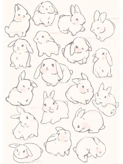 兔子怎么画