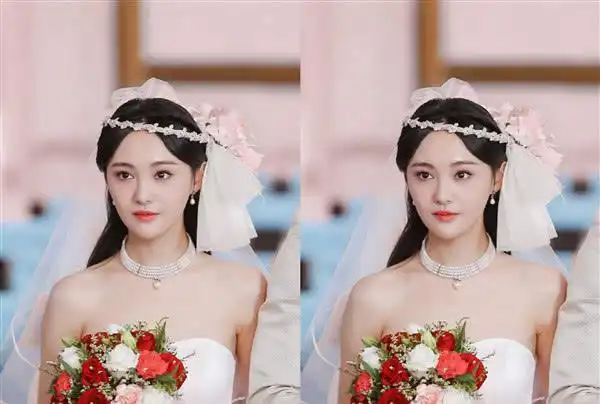郑爽早期"婚纱照"曝光,气质清纯超美,网友:又恋爱了!_网易订阅