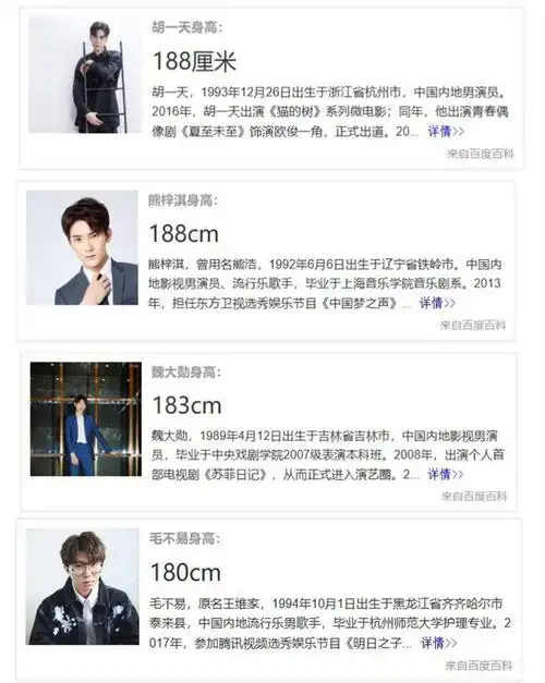 就能推测出同框男星身高是否注水|邓超|阿云嘎|王一博|魏大勋|易烊