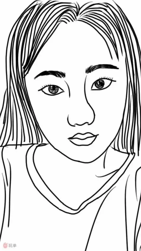 人物肖像简笔画 英雄人物肖像简笔画