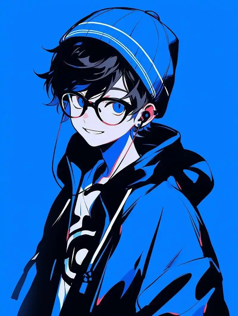 潮酷男孩yyds|男生头像 戴眼镜的潮酷男孩,真的yyds啊!男生头像