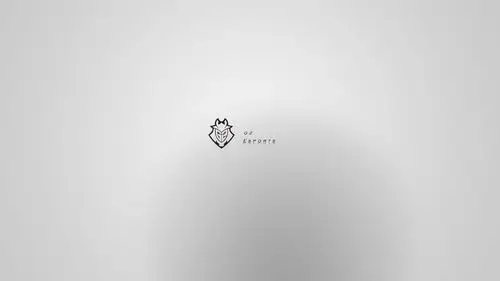 今天分享一张g2esports的浅色系简约壁纸