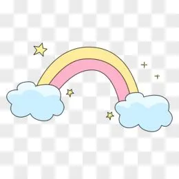 彩虹png创意矢量小彩虹免抠元素pngai彩虹滑梯矢量图pngai可爱的卡通