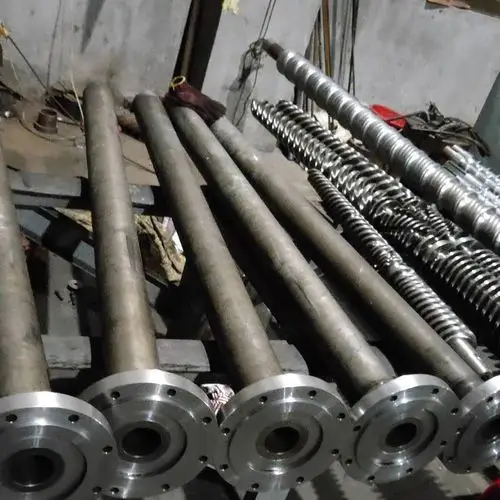 鑫昊螺杆 单螺杆制造 双螺杆 挤出机螺杆 单螺杆挤出机组 机筒螺杆