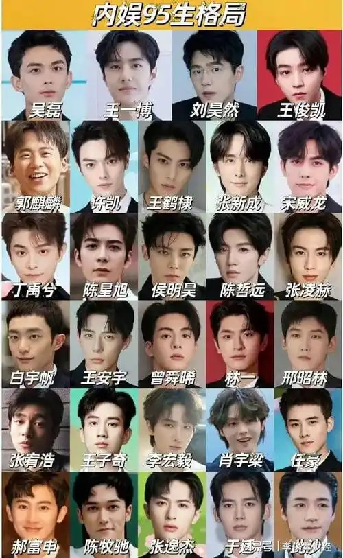 内娱正在崛起的95后小生排名,吴磊当之无愧|刘昊然|郭麒麟|王一博