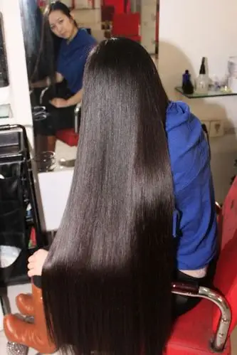 剪下天津美女90cm长发北京face08530