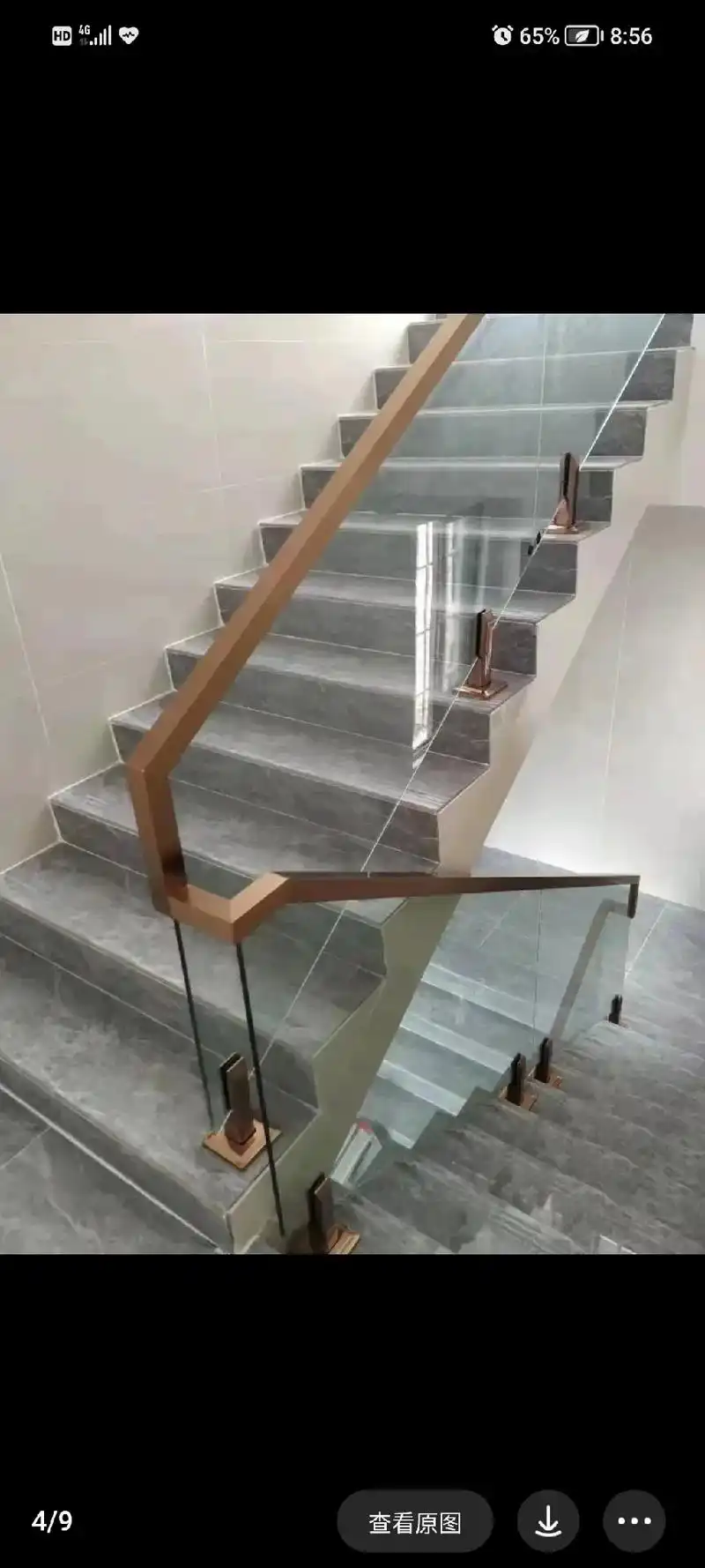 贵阳附近周边不锈钢扶手面,钢化玻璃扶手定.