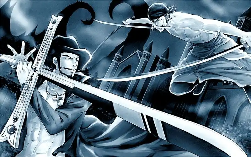 海贼王:索隆要成为世界第一剑豪,鹰眼该如何让位呢?