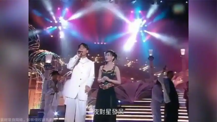 黎明有多潇洒?年轻时和邝美云同台唱情歌,两个人妥妥的金童玉女