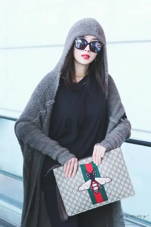 【杨幂】【饭修】美图 私服机场秀 【杨幂】你是我余生要守护的