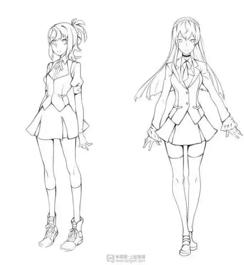 透视解析之二次元线稿