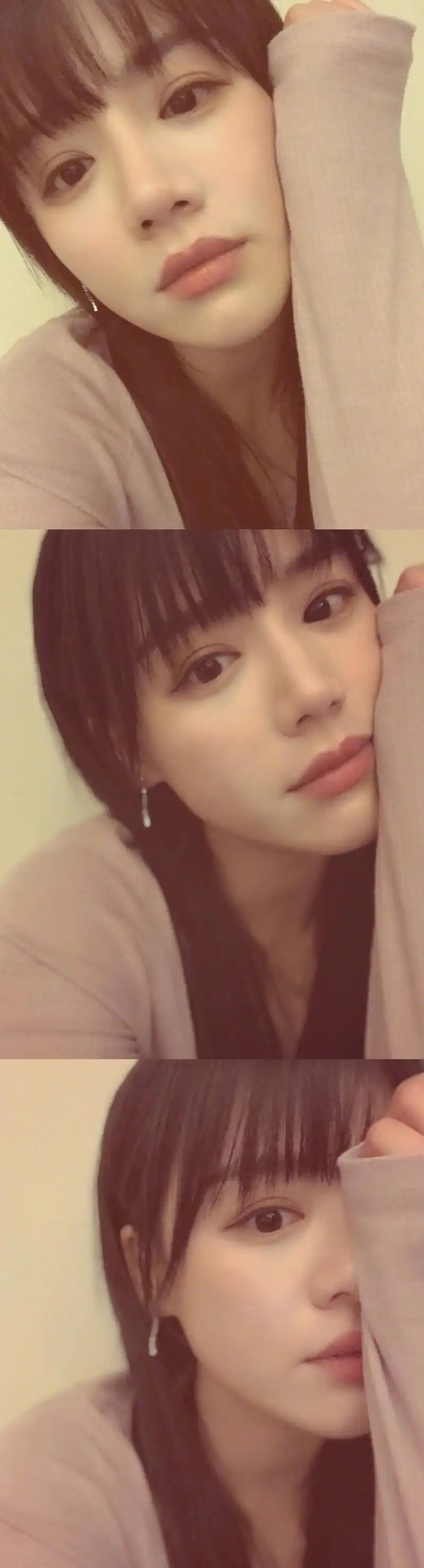 马思纯书模时期的旧照合集