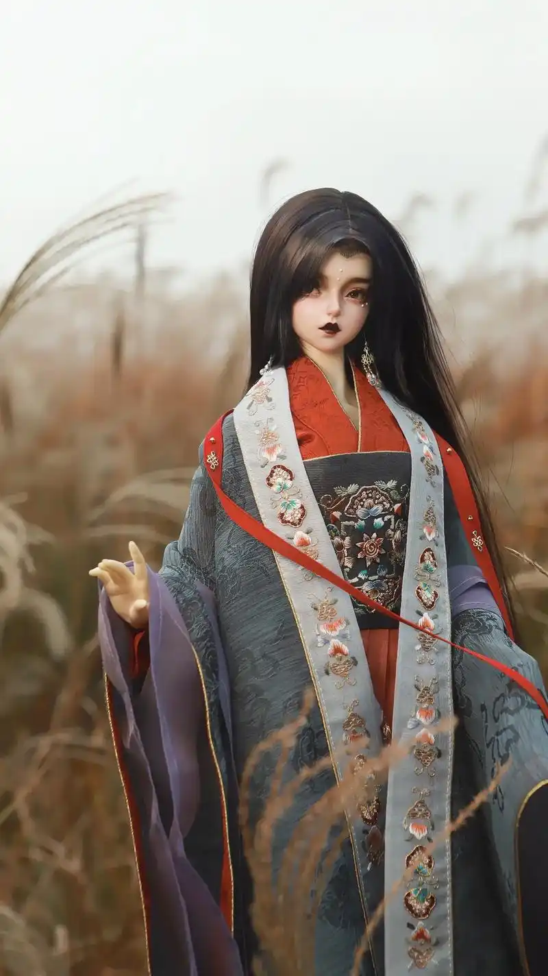 "托遗响于悲风"#bjd #古风 #国风 - 抖音