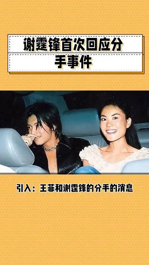 揭秘王菲谢霆锋分手真相:媒体过度关注成"帮凶