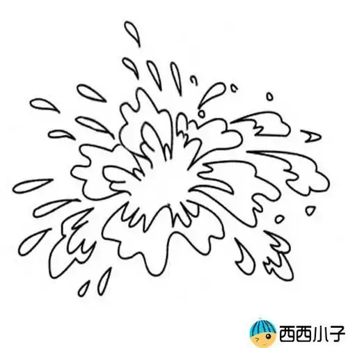 简笔画水会变成什么颜色