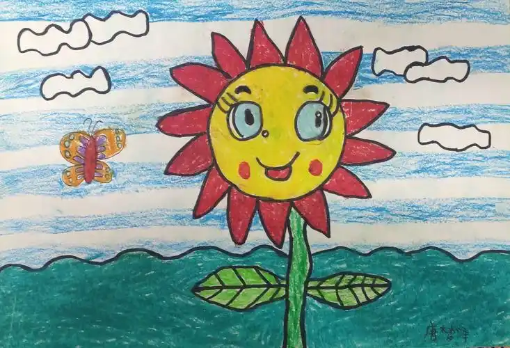 蓝天画室学生儿童画优秀作业展2020.8.