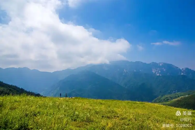 骑行蓝田流峪草甸