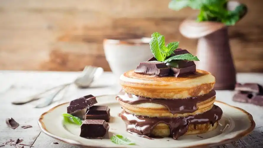 美味的下午茶甜品,面包甜点-回车桌面