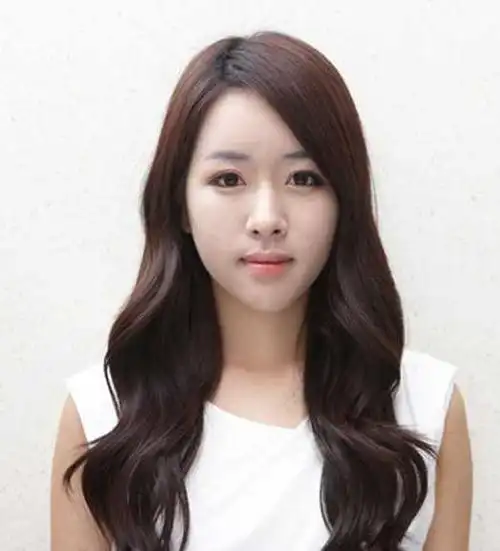 长头发烫什么发型好看图片