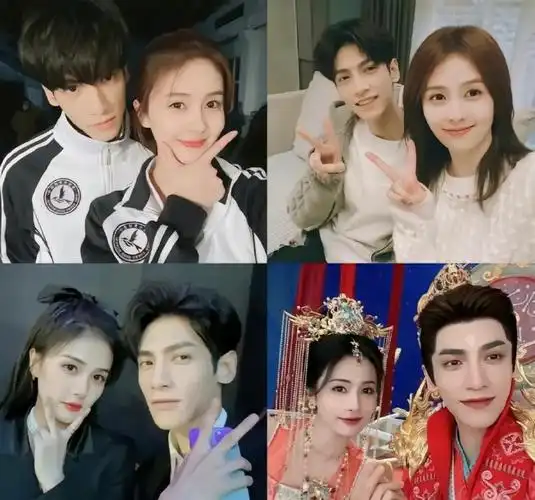 罗云熙白鹿同框照##罗云熙白鹿合照