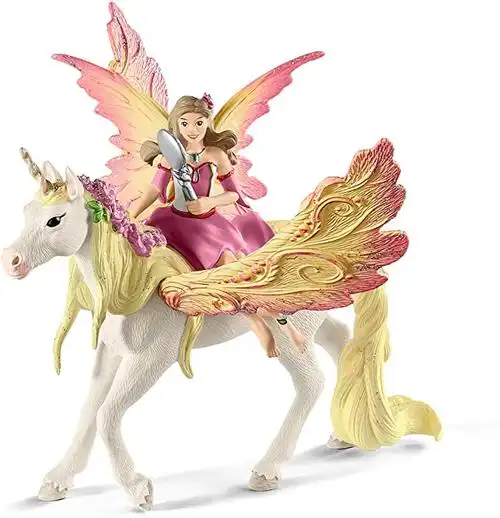 schleich bayala 70568 fairy feya与飞马独角兽