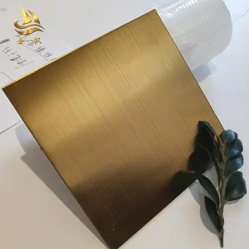 钛金喷砂板钛金不锈钢板钛金不锈钢