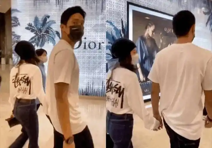 王子文吴永恩牵手逛街装扮低调难掩甜蜜内心成娱乐圈第一cp