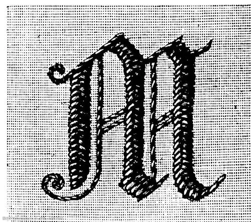 黑白花边纹样英文字母图片