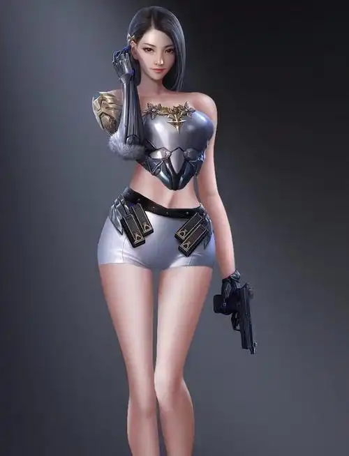 穿越火线女角色高清全身写真集美图鉴赏