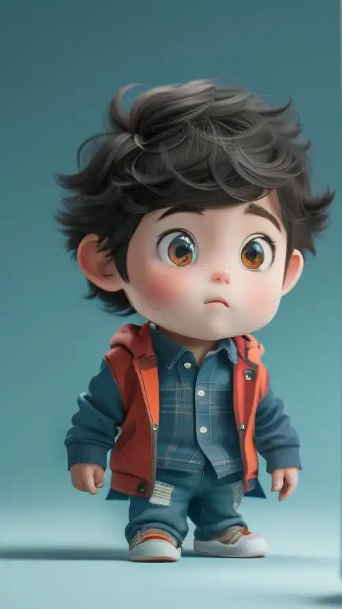 动漫壁纸来啦!可爱的男孩形象💖