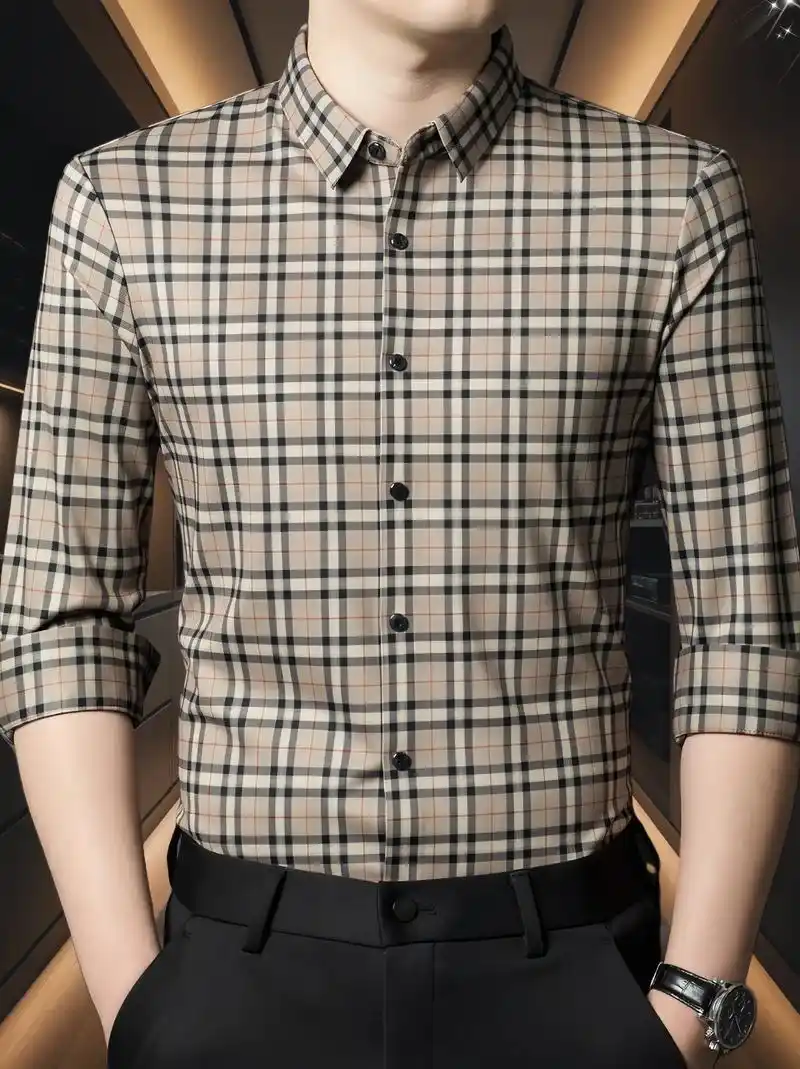 2024新款男士翻领衬衫!别样帅气,让你瞬间成为街头焦点!