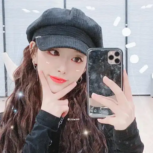 孔雪儿头像自调自画  禁一切拿图点赞