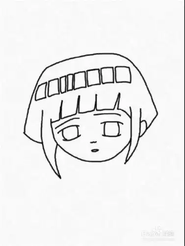 日向雏田全身简笔画视频