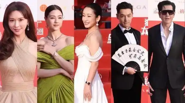 北京这一晚,林志玲惊艳亮相,关晓彤丢c位冷漠,娜然绿裙翻车