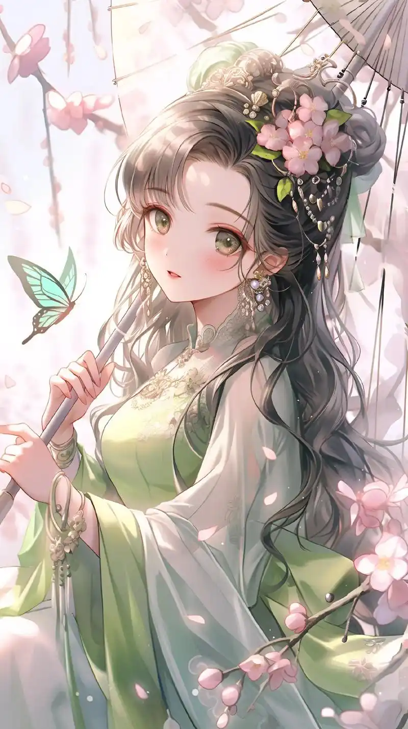 古装仙女插画图集 #国风古韵 #古风 #动漫美图 #绝美 - 抖音