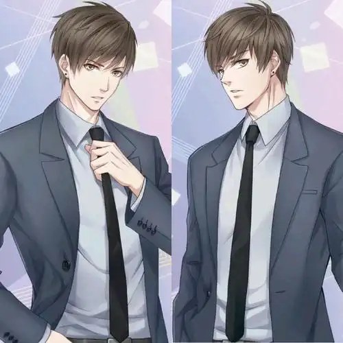 穿帅气西装的白起学长