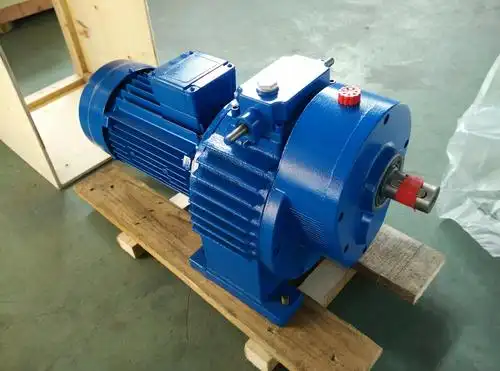 为了达到更大的变速范围,有客户经常会问,mb无级变速机能否配三级齿轮