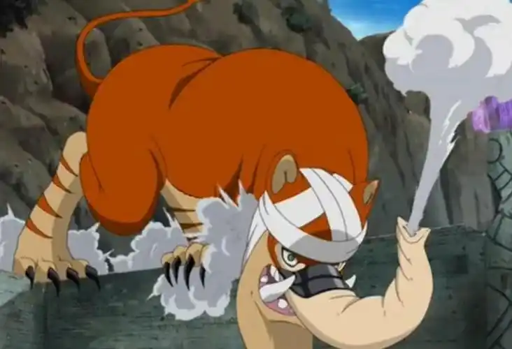 暗部→第六代火影(代理)梦貘       通灵出传说中的食梦兽梦貘,能够张