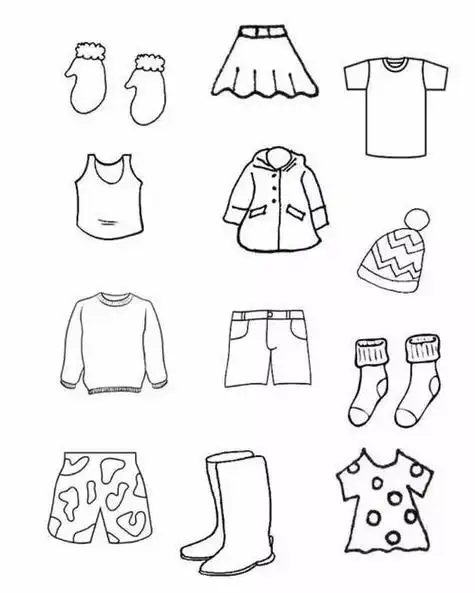 简单的衣服简笔画 简笔画图片大全-蒲城教育文学网