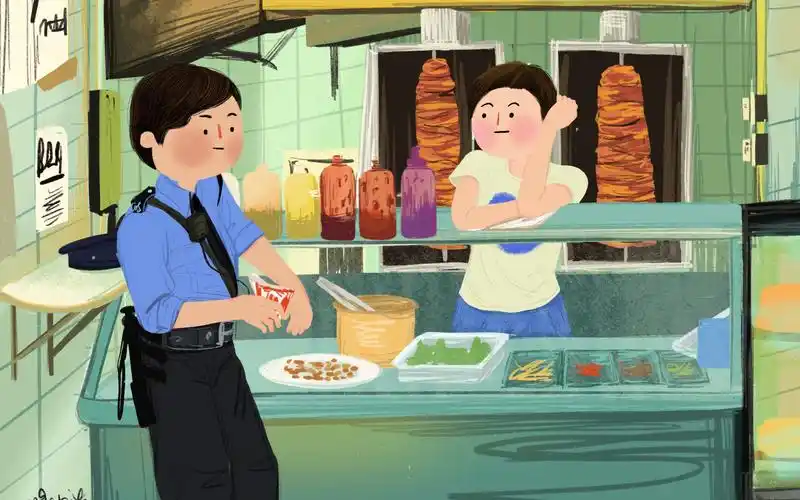 【ipadpro插画过程视频】《重庆森林》电影插画海报