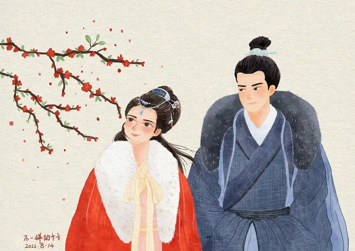 手绘 #插画 #琅琊榜 #古风 #国风 - 抖音