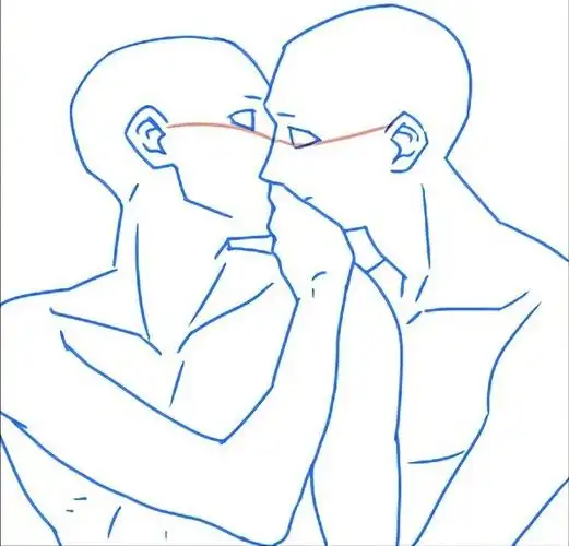 资源君#cp互动的构图参考,9种不同姿势,代入自己的本命cp瞬间萌感