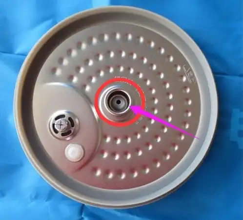 美的电压力锅配件my-13ss506a/13ss505a/13ss605a盖板把手密封圈