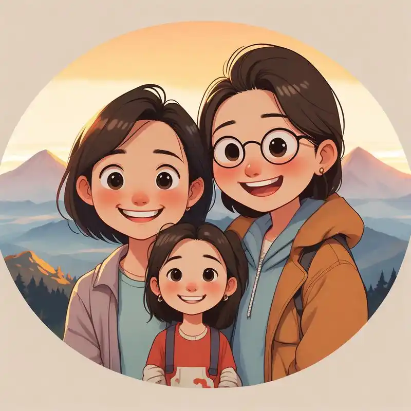 9869996997温馨一家三口头像