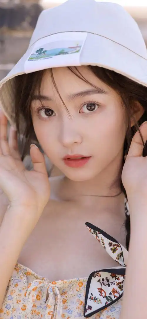 duebass元气美女ins少女心壁纸高清