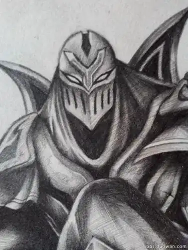 影流之主素描简笔画