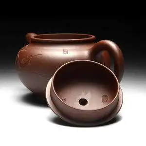 尊壶清水泥掇只紫砂壶300ml 工艺美术师周丽萍名家手工紫砂茶壶